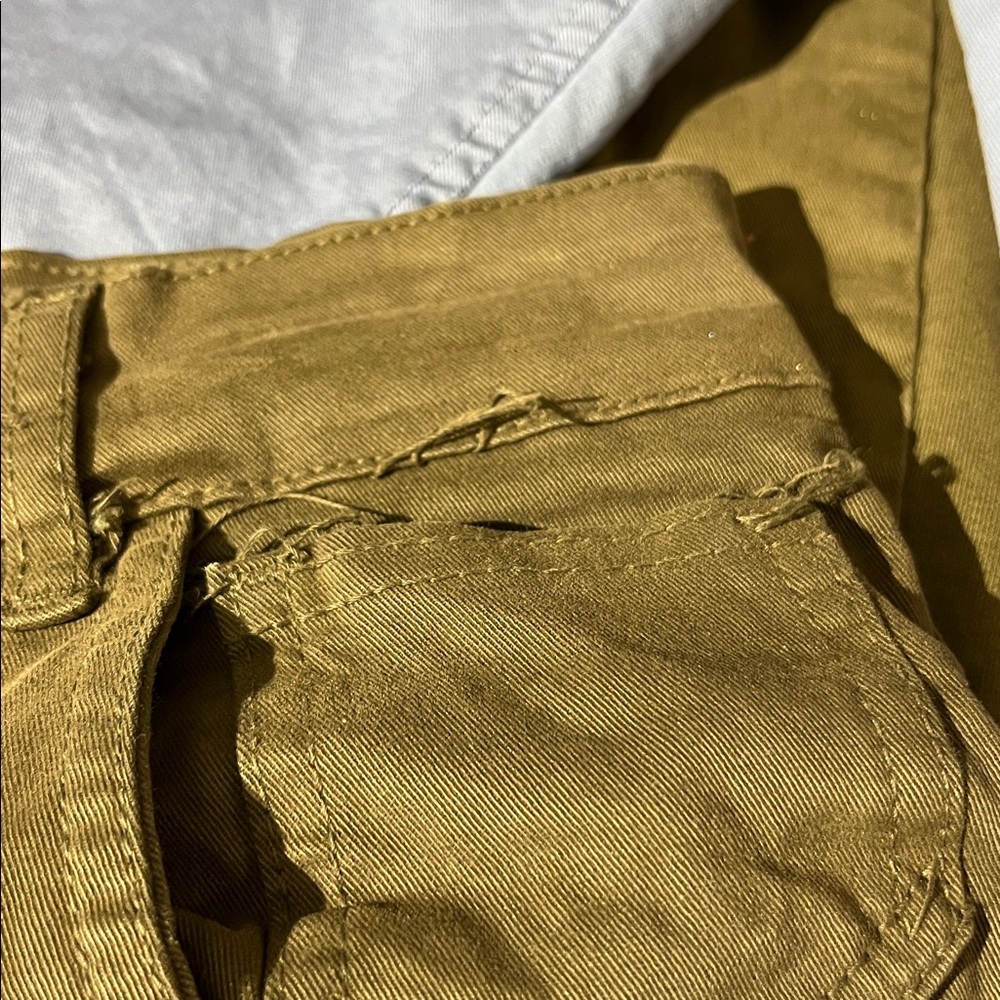 Femme Fatale Made in Italy set of 3 Pairs of Straight Leg pants sz Large Green - Picture 7 of 10